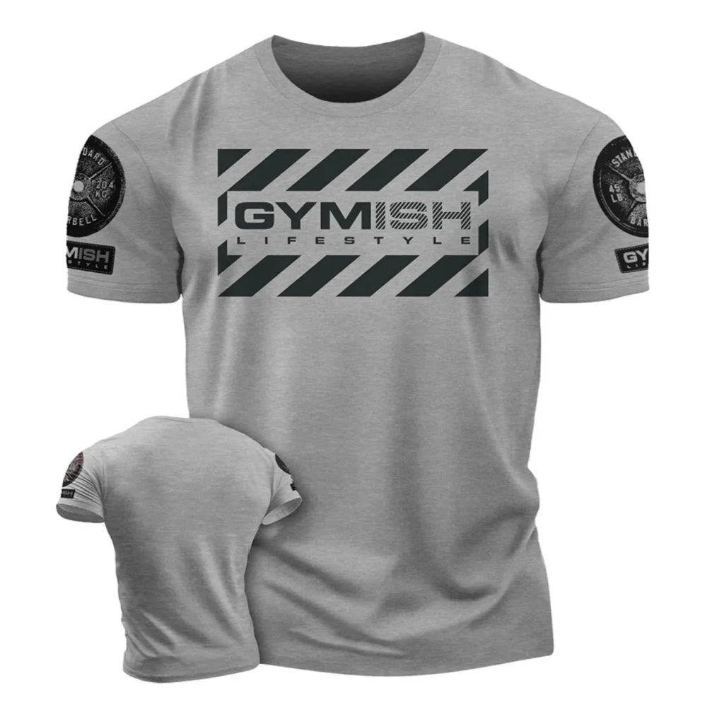 The 3D printed men's T-shirt for the summer of 2025 is a bestseller for sports fitness exercise casual fashion and lightness