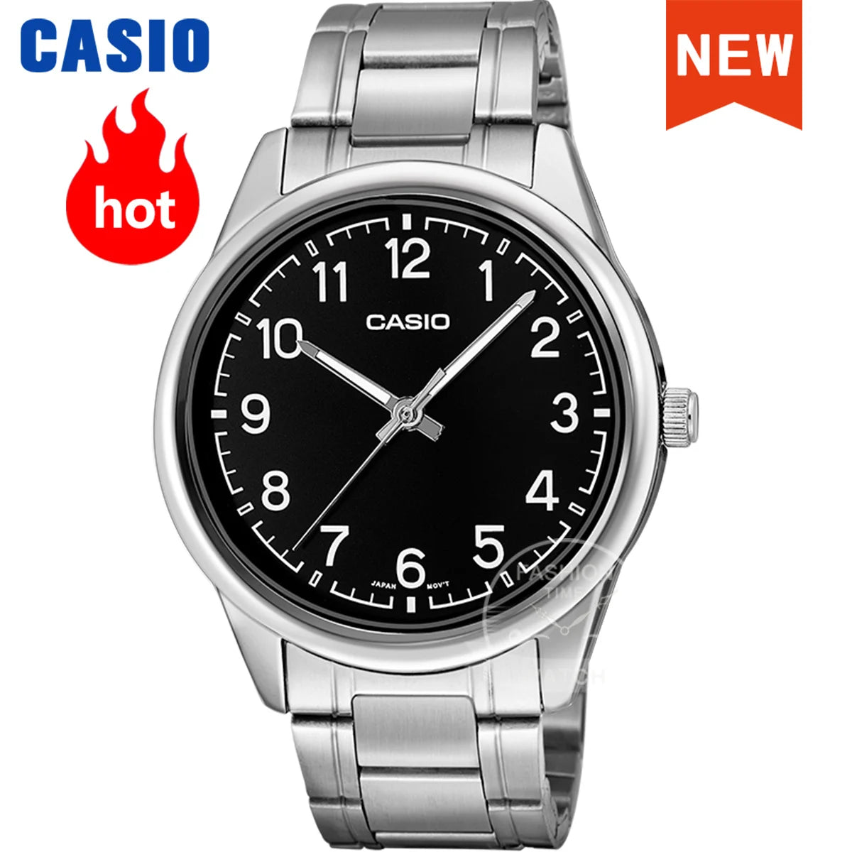 Casio watch for men Digital Hands Quartz Watch  reloj casio hombre  MTP-V005D-1B4
