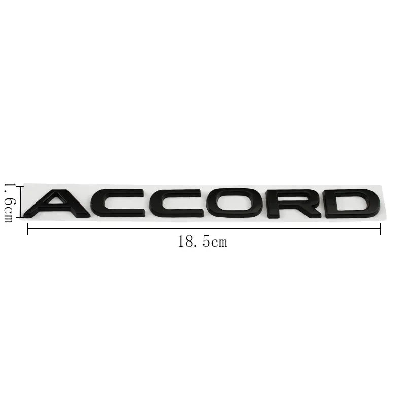 Metal Logo Badge Stickers Trunk Side Wing Emblem Fender Decal For Honda Accord Mugen Power Civic Grand Vitara Swift Car Styling