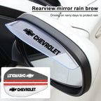 Espejo retrovisor lateral para coche, tablero de lluvia, protector de cejas, visera solar para Chevrolet Captiva Malibu Trax Aveo Colorado Cruze Spark, 2 uds.