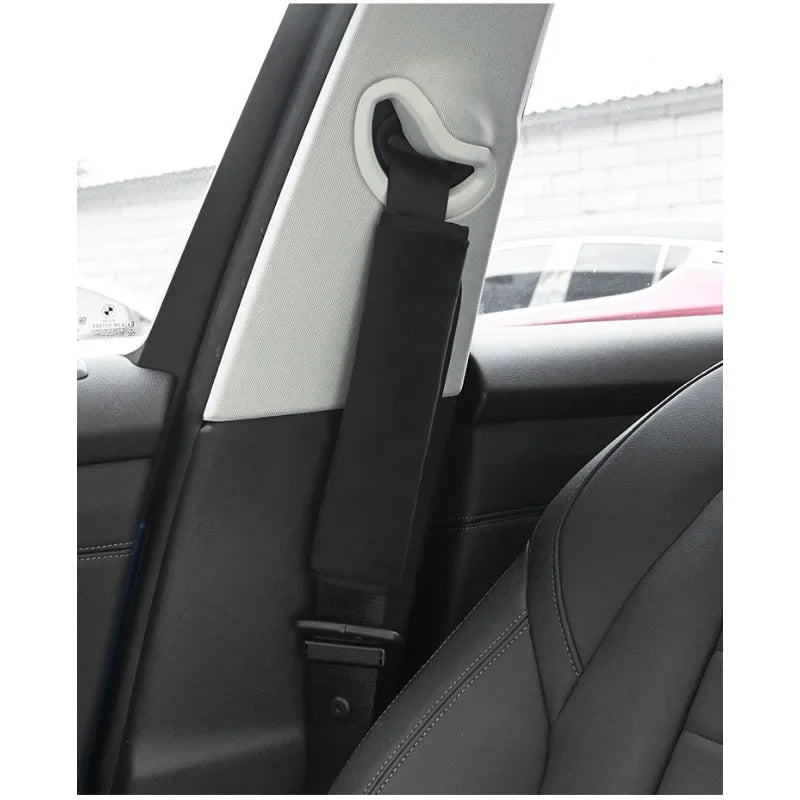 2PCS Car Belt Cover Adjustable Seat Belt Cover Shoulder Strap Cover Car Shoulder Protector Pad Auto Accessories