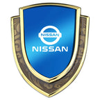 Car Side Fender Car Body Sticker Shield Emblem Badge Logo For Nissan Rogue Pathfinder X-Trail GTR Note Qashqai Juke Patrol