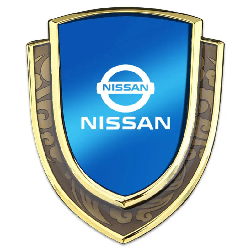 Car Side Fender Car Body Sticker Shield Emblem Badge Logo For Nissan Rogue Pathfinder X-Trail GTR Note Qashqai Juke Patrol