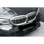 XVIP For BMW G20 3-Series G20 G21 G28 2019-2023 Front Bumper Hood Kidney Racing Grilles Replacement Black Diamond Meteor Style
