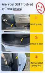 For Tesla Model Y Juniper 2025 2026 Front Rear Door Sill Guard Anti Scratch Dirt Resistant Threshold Strips Interior Accessories