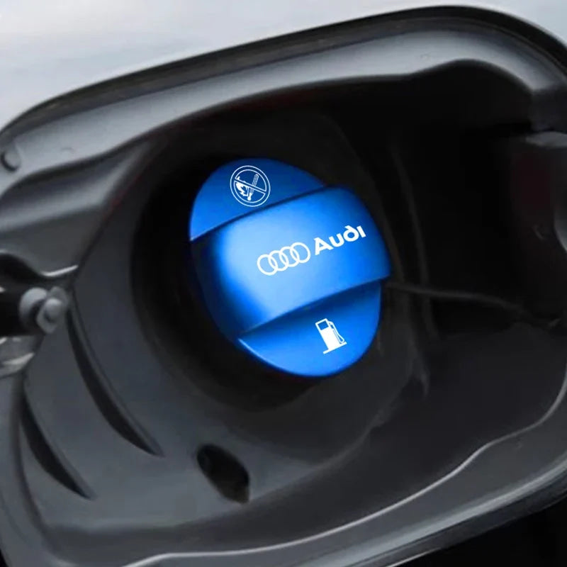 Car Sticker For Audi SLINE S3 TT Series Special Aluminum Alloy Fuel Tank Cap Refuel Box Trim Cover Auto Exterior Modification