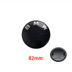 45/74/82mm automobile ABS front and rear logo hub covers are suitable for BMW Group's new badge decoration accessories.