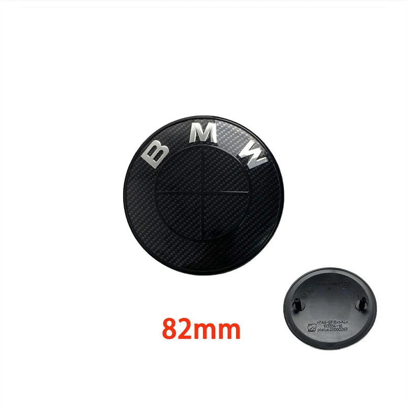 45/74/82mm automobile ABS front and rear logo hub covers are suitable for BMW Group's new badge decoration accessories.