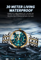 BINBOND Top Brand Luxury Fashion Watch Men 3ATM Waterproof Date Clock Sport Watches Mens Quartz Wristwatch Relogio Masculino