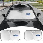 Car Folding Windshield Sunshade Sun Visor Cover UV Protection For Ford Focus Fiesta Kuga Mustang Mondeo Accessories Wheel hub