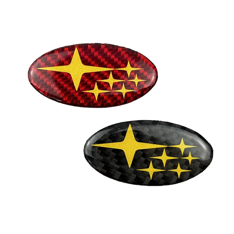 2025 New Car Steering Wheel Center Emblem Badge Sticker for Subaru Subaru Outback Legacy Impreza Forester XV Tribeca STI WRX BRZ
