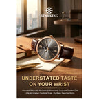 STARKING Sapphire 8215 Automatic Watch Fashion Sports Business Casual Wristwatch Waterproof Wear-resistant Watch Gifts for Men