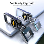 Metal Keychain Car Logo Keyring Pendant Auto Accessories For Chevrolet Cruze Onix Tracker Aveo Bolt Captiva Equinox Spark Tahoe