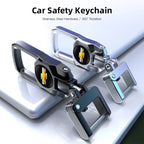 Metal Keychain Car Logo Keyring Pendant Auto Accessories For Chevrolet Cruze Onix Tracker Aveo Bolt Captiva Equinox Spark Tahoe