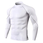Compression T Shirt Men Long Sleeve Bodybuilding Sport Tees Casual Quick Dry Gym Fitness Workout Jogging Sport Tops Men Jersey