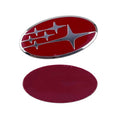 58x29mm Alloy Car Steering Wheel Logo Emblem Sticker Decals for Subaru FORESTER IMPREZA XV STI WRC WRX BRZ LEGACY OUTBACK LEVORG