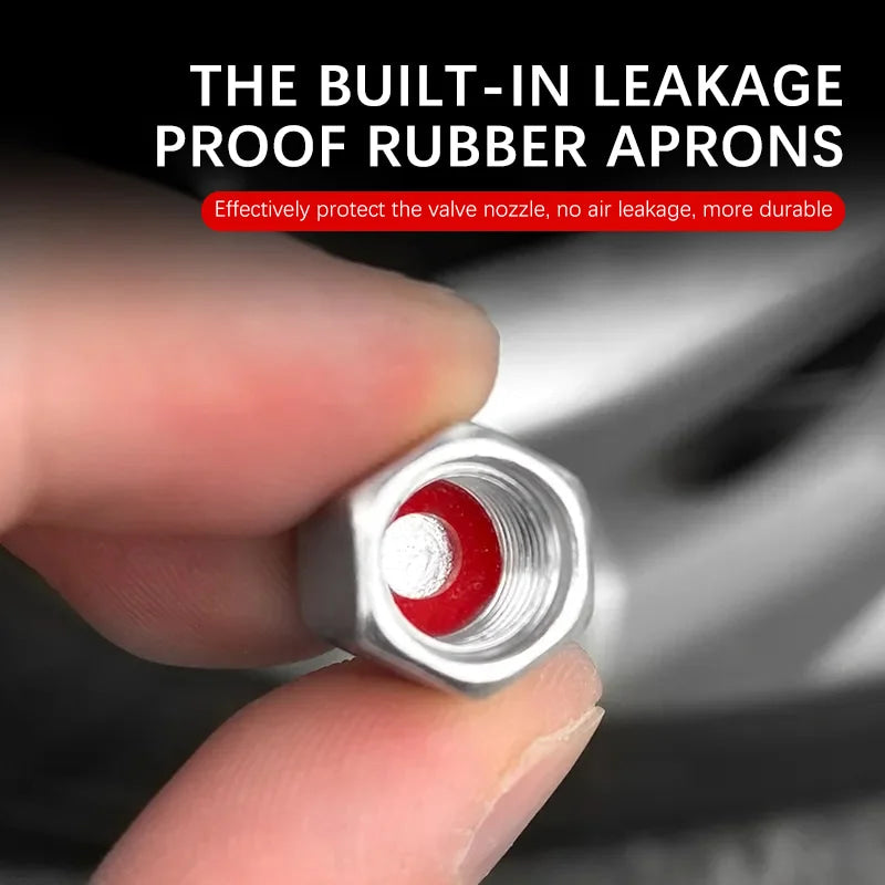3D Metal Tire Valve Caps Car Tyre Air Stems Cover For Audi S Line A1 A3 A4 A5 A6 A7 S3 S4 S5 S6 S7 Q3 Q4 Q5 Q7 Q8 Accessories