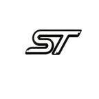 3D Metal ST Logo Car Steering Wheel Emblem Badge Sticker For Ford Focus 2 3 MK2 MK3 MK4 MK7 Fiesta Kuga Explorer Edge