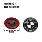 82mm 74mm car Front Hood Emblem rear boot trunk logo For BMW M G20 G32 G11 X3 X5 X4 X6 X7 G30 G12 F40 F30 X1 Accessories