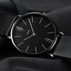 Luxury Top Brand Men's Quartz Wrist Watches Men Business Leather Quartz Clock Women Men's Watches Man's Wristwatch Gifts for Men