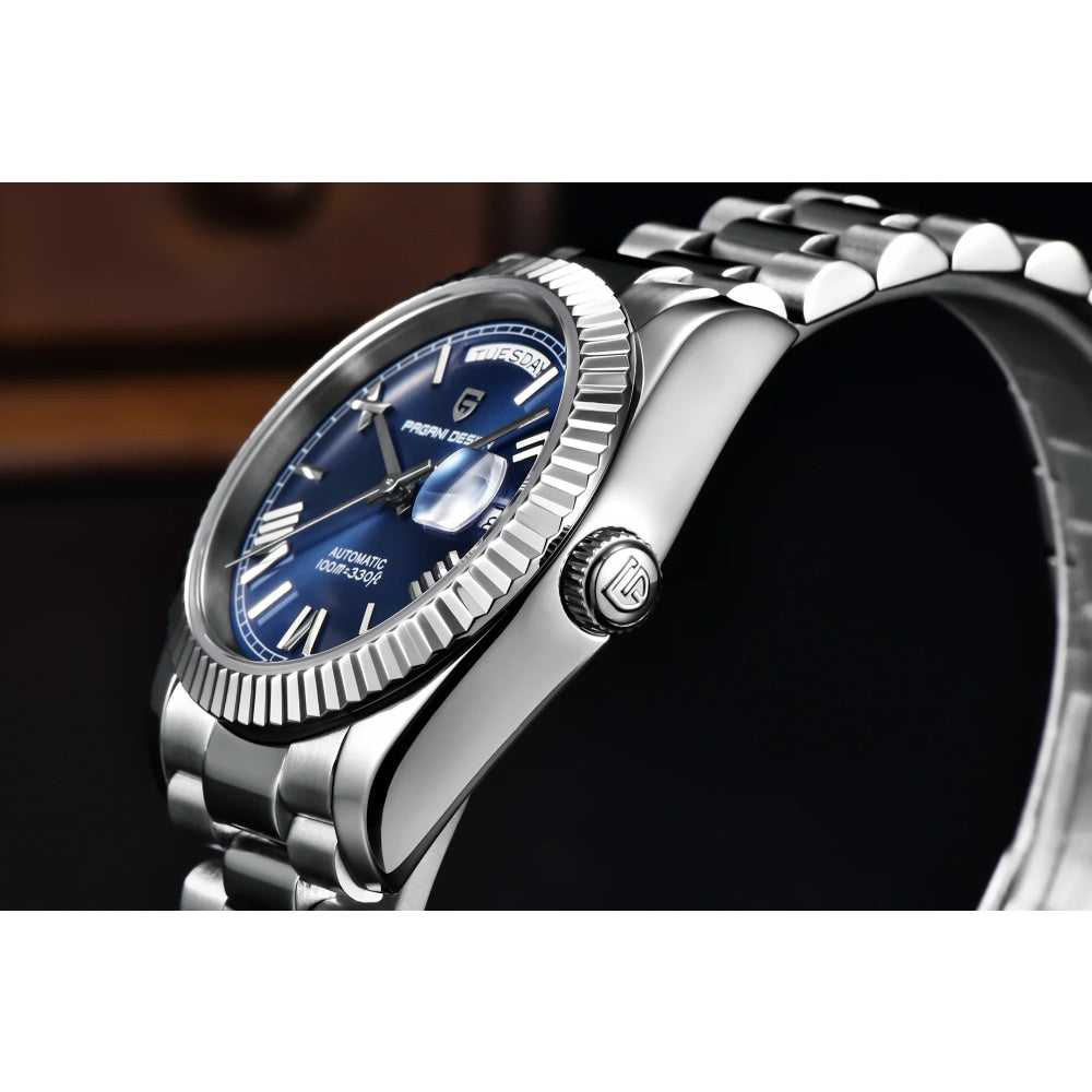 2025 New PAGANI DESIGN Men's Watch DD36 Rose Gold Luxury Automatic Watch For Men Mechanical Wristwatches Sapphire Mirror Clock