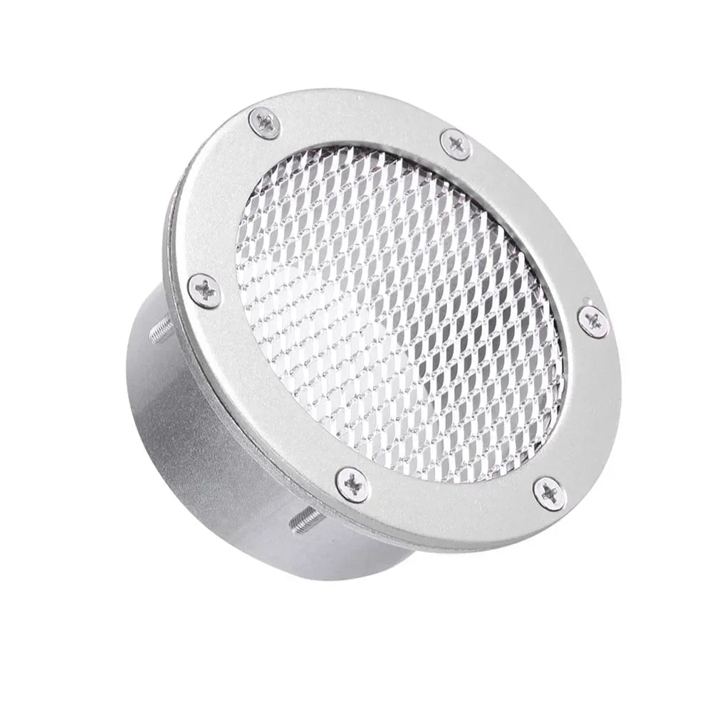 Car Air Vent Racing Intake Bumper Vent Inlet Duct Cold Air Filter Dust Air Duct Grille 3inch Universal  For Benz BMW Audi