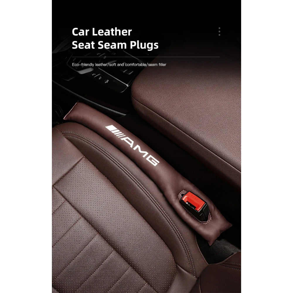 2Pcs Car Seat Gap Filler Leak Proof Sealing Strip For Mercedes Benz AMG W204 W205 W203 W211 W212 W213 W201 W210 W124 W126 W140