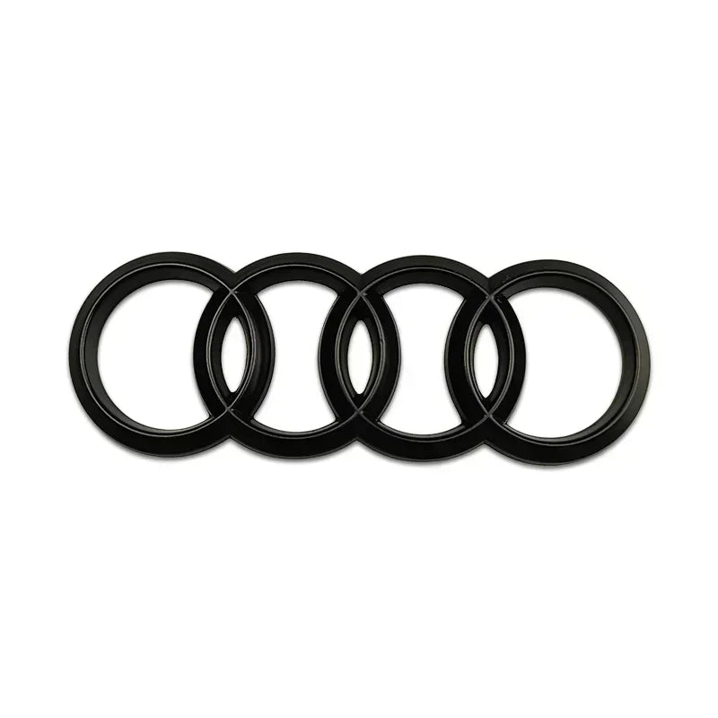 Alloy Car Steering Wheel Logo Emblem Cover for Audi A3 A4 A7 A6 A1 Q5 Q3 Q7 A5 A4L A6L A8L Auto Interior Center Sticker Badge