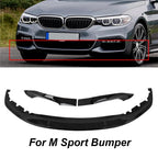 Bumper Lip For BMW 5 Series G30 G31 M Sport 2017 2018 2019 2020 Car Front Bumper Lip Splitter Spolier Diffuser Body Kit Tuning