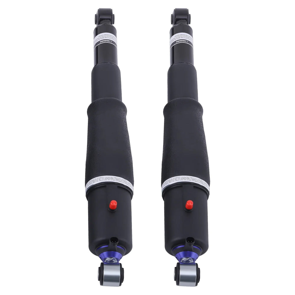 2 Air Suspension Struts Air Ride Shocks Rear For GMC Cadillac Escalade 2000-2013 For Chevy Avalanche Silverado Suburban Tahoe