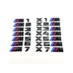 3D Rear Trunk Emblem Badge Logo Car Sticker BMW E46 E60 E64 F10 F20 F30 F06 F12 F13 E90 E92 E93 F80 F82 F87 M1 M2 M3 M4 M5 M6 M7