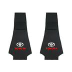 Car exterior annual inspection stickers For Toyota Car Set Car Head Neck Rest Pillow Auto Seat belt Pads Headrest cover
