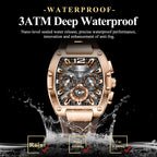 POEDAGAR Fashion Military Men's Watches Luminous Waterproof Date Sports Male Clock Chronograph Silicone Quartz Luxury Wristwatch
