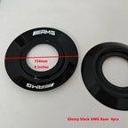 4PCS Aluminum Car Wheel Center Hub Caps for Mercedes-Benz A45S C63S E63S AMG GT GTS C190 Auto Styling Accessories