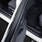1/4/5Pcs Carbon fiber automotive parts car threshold stickers For Lexus F SPORT IS250 IS200 CT200h GS300 LS430 RX450h ERX400h
