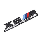 3D Metal Thunder Rear Tail Side Label Sticker Accessories For BMW X1 X2 X3 X4 X5 X6 X7 iX3 E46 E70 E90 F07 F10 F20