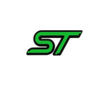 3D Metal ST Logo Car Steering Wheel Emblem Badge Sticker For Ford Focus 2 3 MK2 MK3 MK4 MK7 Fiesta Kuga Explorer Edge