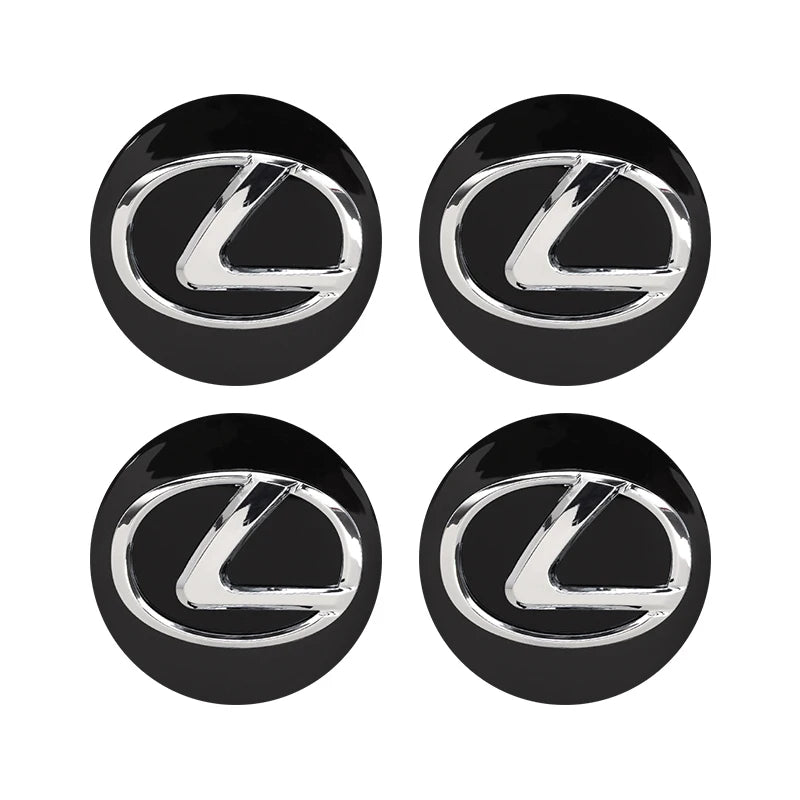 For Lexus RX330 IS250 Ct200h ES300h RX350 IS300h ES350 Car Tire Wheel hub Covers  4Pcs 62mm Car Wheel Center Hub Caps