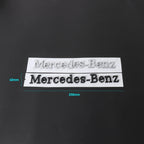 1pcs 3D ABS Car Badge Rear Trunk Body Sticker Emblem Decoration For Mercedes Benz AMG W108 W124 W126 W140 W205 W201