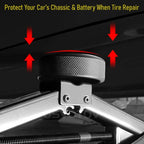 4pcs Lifting Jack Pads for Tesla Model 3 Y S X Juniper Accessories Rubber Puck Chassis Lift Stand Adapter Battery Protective Pad