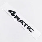 3D ABS Black A35 A45 A160 A180 A200 A250 Logo Letters 4MATIC Badge Car Rear Star Sticker AMG Emblem For Mercedes Benz