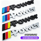 3D Metal Sports Trunk Sticker For BMW X1 X2 X3 X4 X5 X6 X7 iX3 F20 F10 F07 E70 E46 E90 E92 E60 E39
