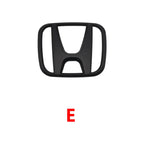 ABS Car Front Hood Grille Emblem Rear Trunk Badge Sticker for Honda CR-V STEPWGN Civic Accord City XR-V Envix ODYSSEY VEZEL Fit