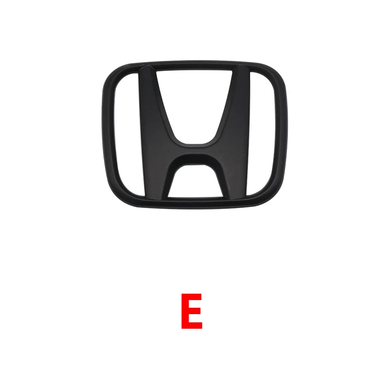 ABS Car Front Hood Grille Emblem Rear Trunk Badge Sticker for Honda CR-V STEPWGN Civic Accord City XR-V Envix ODYSSEY VEZEL Fit