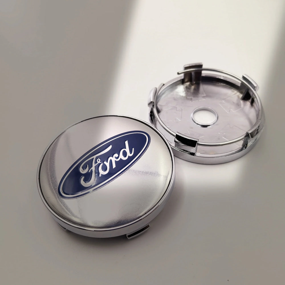 4pcs Car Wheel Center Caps Hubcap Cover 54/56/60/65/68mm For Ford Fiesta Mondeo Fusion Explorer Escape Focus Kuga Rim Cover