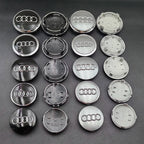 4pcs 60mm 61mm 68mm  Audi Hub Caps Car Wheel Center Caps  For Audi A1 A2 A3 A4 A5 A6 A7 A8 S3 S6 Q3 Q5 Q7 Accessories