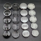 4pcs 60mm 61mm 68mm  Audi Hub Caps Car Wheel Center Caps  For Audi A1 A2 A3 A4 A5 A6 A7 A8 S3 S6 Q3 Q5 Q7 Accessories