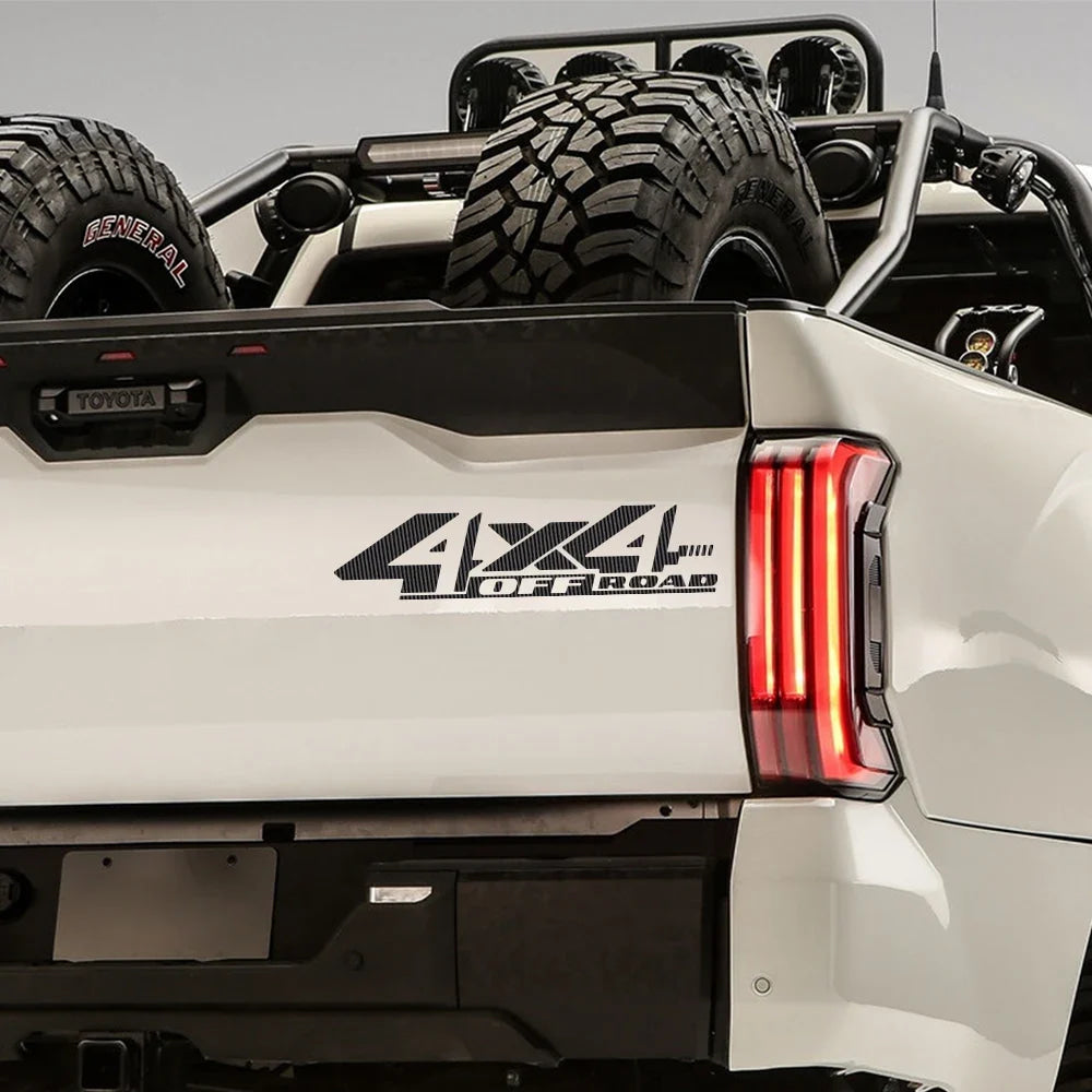 Car 4x4 Off Road Sticker Pickup Truck Vinyl Decor Decal For Isuzu Dmax Ford Ranger F150 Toyota Hilux GMC Sierra Canyon Dodge RAM