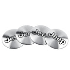 4pcs Car Styling Wheel Center Hub Caps Tire center Covers Hubcap For Jeep Grand Cherokee Wrangler JK Gladiator Compass Renegade