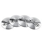 4pcs Car Styling Wheel Center Hub Caps Tire center Covers Hubcap For Jeep Grand Cherokee Wrangler JK Gladiator Compass Renegade